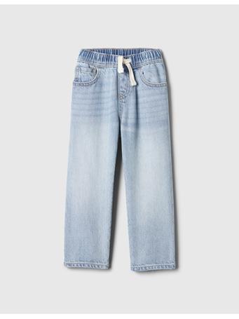GAP - Baby & Toddler UltraSoft Pull-On Baggy Jeans LIGHT INDIGO 11