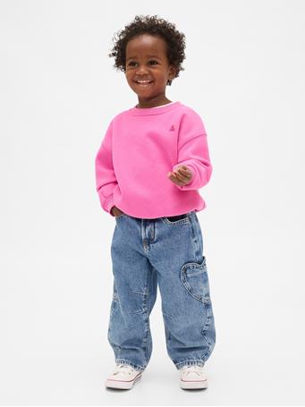 GAP - Baby & Toddler Horseshoe Jeans HEARTS
