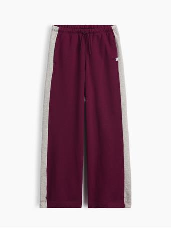 GAP - Kids VintageSoft Baggy Varsity Sweatpants TUSCAN RED