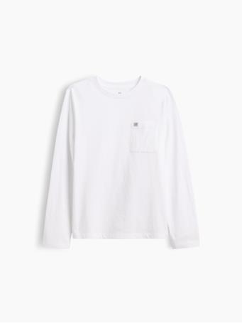 GAP - Kids Logo Pocket T-Shirt OPTIC WHITE V6
