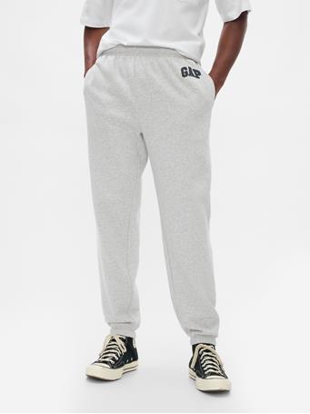 GAP - Logo Fleece Joggers LIGHT HEATHER GREY B08