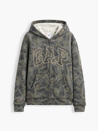 V-FRCH GAP ARCH SHERPA FZ REAL TREE CAMO