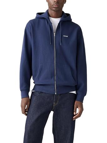 LEVI'S - Men's Zip Up Hoodie NAVAL ACCADEMY