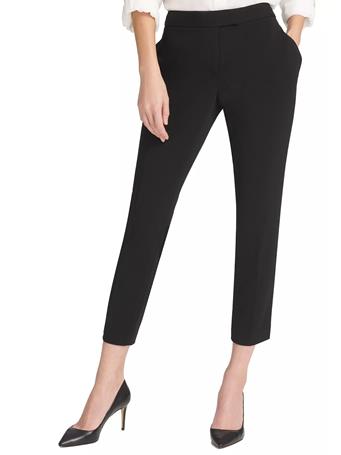 DKNY - Foundation Slim Pants with Side Slits BLACK