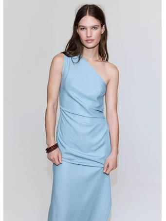 MANGO - Asymmetric Lyocell Dress TC