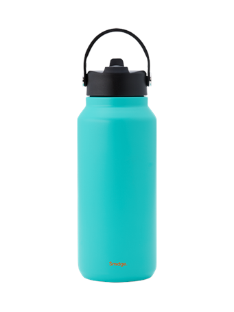 SMIDGE - Flip Straw Bottle 30oz Aqua AQUA