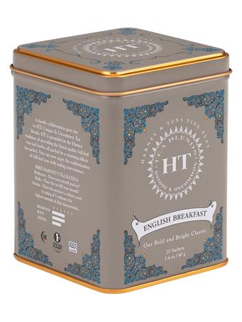 HARNEY & SONS - HT Tin - English Breakfast Tea - 20 Sachets NO COLOUR