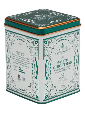 HARNEY & SONS - HT Tin - White Christmas Tea - 20 Sachets NO COLOUR