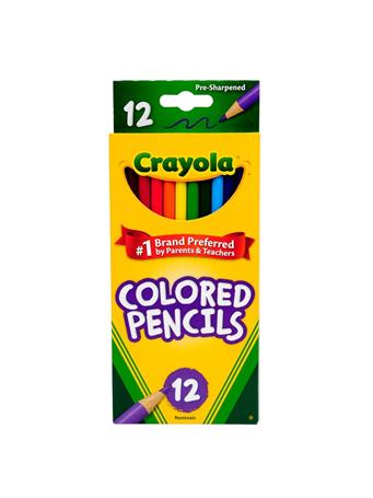 CRAYOLA - Colored Pencils - 12 Count NO COLOR