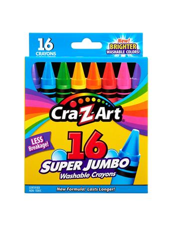 CRA-Z-ART -  Jumbo Washable Crayons - 16 Count NO COLOR