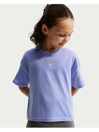 NIKE - Sportswear Essential Older Kids' (Girls') T-Shirt LT THISTLE