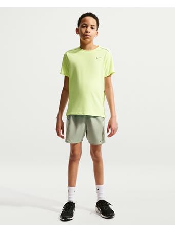 NIKE - Miler Older Kids' Dri-FIT Training Shorts SPRUCE FOG