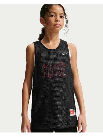 NIKE - Sportswear Big Kids' Dri-FIT Basketball Jersey BLACK
