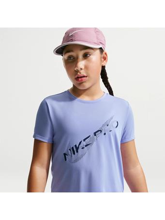 NIKE - Pro Big Kids' (Girls') Dri-FIT Short-Sleeve Top Thistle