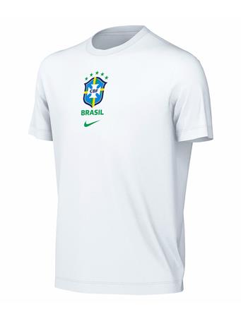 NIKE - Brazil Big Kids' Soccer T-Shirt WHITE