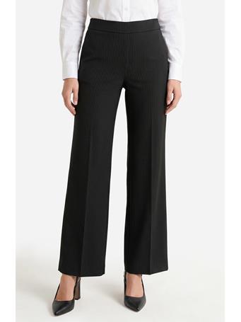 LIVERPOOL - Kayla Wide Leg Pull-on Trouser black multi