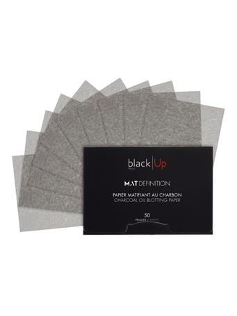 BLACK UP - Charcoal Oil Blotting Paper No Color