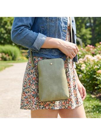 ANARCHY STREET - Fashion Mini Crossbody Bag Cell Phone Purse SAGE