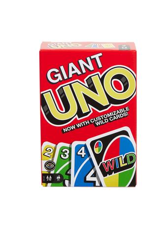 MATTEL - Giant Sized UNO Card Game NO COLOR