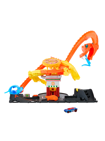 MATTEL - Hot Wheels City Pizza Slam Cobra Attack Playset NO COLOR