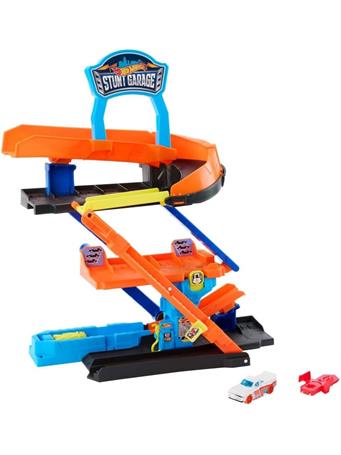 MATTEL - Hot Wheels City Transforming Stunt Garage NO COLOR