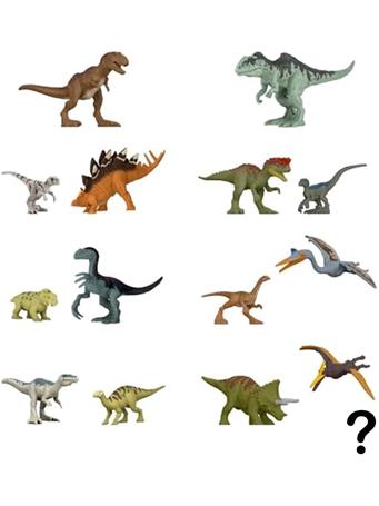 MATTEL - Jurassic World Dinosuar Mini Figures NO COLOR