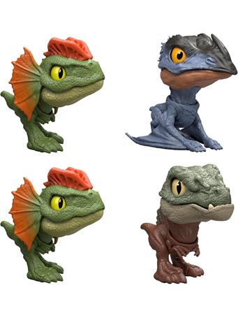 MATTEL - Jurassic World Chomping Dinosaurs NO COLOR