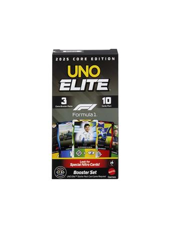 MATTEL - UNO Elite Formula 1 2025 Core Edition Booster Set NO COLOR