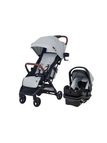 MEDIX WHOLESALERS - York Compact Travel System With Ez Lift Pro Infant Car Seat BLUE
