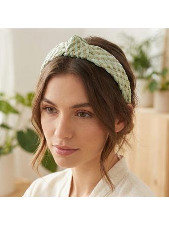 ANARCHY STREET - Striped Braided Twist Headband Set MULTI