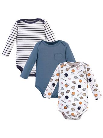 BABYVISION - Hudson Baby Cotton Long-Sleeve Bodysuits MULTI