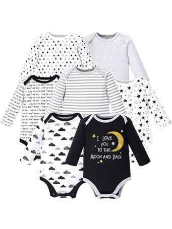 BABYVISION - Hudson Baby Cotton Long-Sleeve Bodysuits MULTI