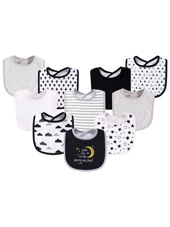 BABYVISION - Hudson Baby Cotton and Polyester Bibs MULTI