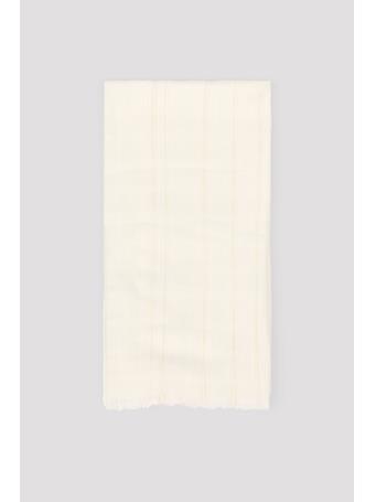 CORTEFIEL - Lurex Structured Scarf IVORY