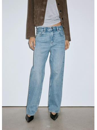 MANGO - Miami Medium-rise Straight-fit Jeans TM
