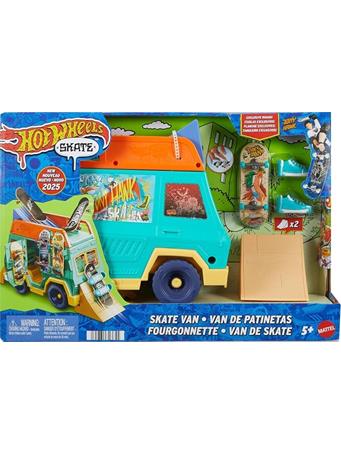 MATTEL MEDIX - Hot Wheels Skate Van Playset with Fingerboard & Shoes NO COLOR