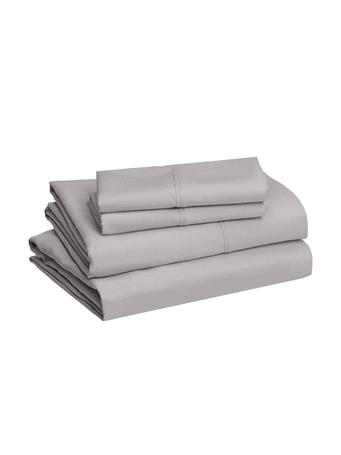 TOWN HOUSE - Microfiber Solid Sheet Set GREY