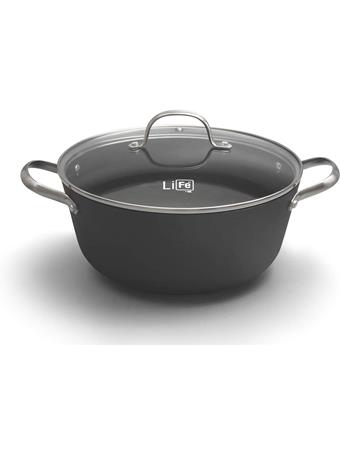 IKO - Light Weight Cast Iron Dutch Oven BLACK
