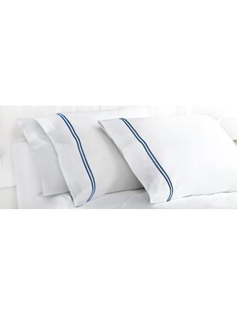MARINER COTTON - Stateroom Collection Pillow Case T400 Pair NAVY