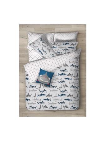 DAY DREAM - Sharks Tank Complete Bed-in-a-Bag Set WHITE