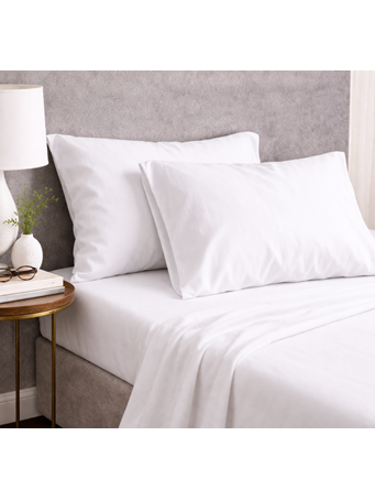 MARINER HOME - 300 Thread Count Pillow Case Pair WHITE