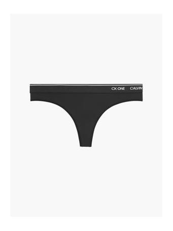 Calvin Klein - CK ONE Thong 001 BLACK