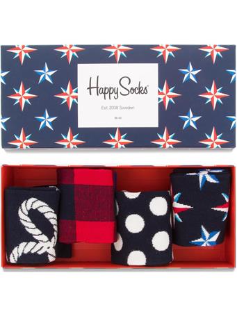 HAPPY SOCKS - Nautical Gift Box ASST.