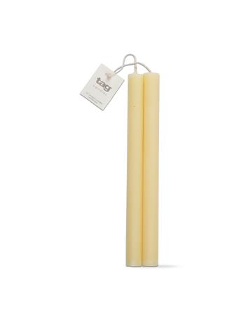 TAG - Straight Candle Set Of 2 IVORY