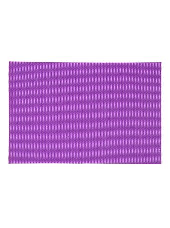 HOME ESSENTIALS - Place Mat 12INX17.5IN Melnage Solid PURPLE