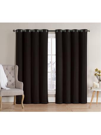 DARK ROOM - Neil Blackout Grommet Panel BLACK