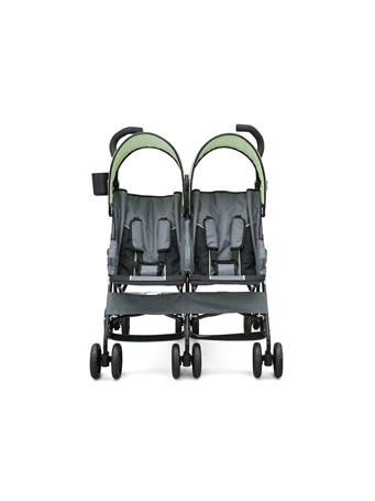 DELTA - LX Side by Side Stroller - Lime & Grey  BLACK LIME