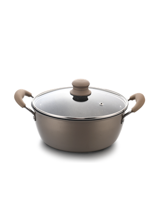IKO EVERDAY EVERYWAY - Granite Non-Stick Dutch Oven with Lid BRONZE