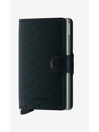 SECRID - Mini Wallet with Fastener BLACK TITANIUM