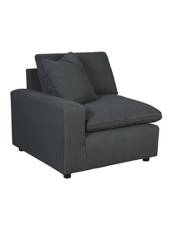 ASHLEY FURNITURE - Savesto Armless Chair CHARCOAL